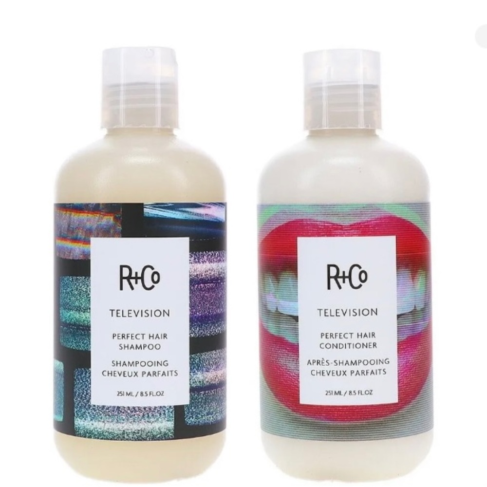 New shampoo and conditioner used once